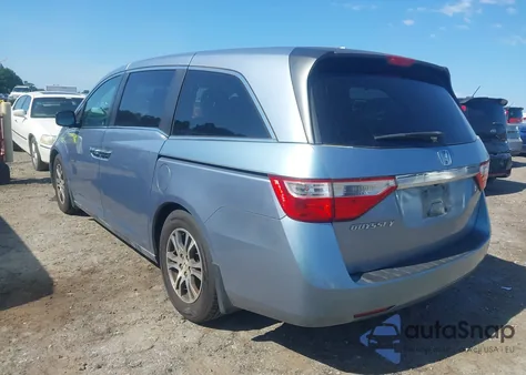 2012 Honda Odyssey Ex-L z USA, uszkodzony, nr VIN 5FNRL5H64CB096242